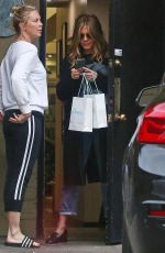 JENNIFER ANISTON Leaves a Hair Salon in Beverly Hills 05/21/2018