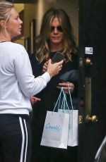 JENNIFER ANISTON Leaves a Hair Salon in Beverly Hills 05/21/2018