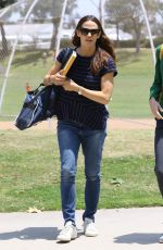 JENNIFER GARNER at a Baseball Fields in Brentwood 05/26/2018