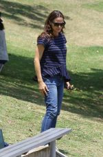 JENNIFER GARNER at a Baseball Fields in Brentwood 05/26/2018