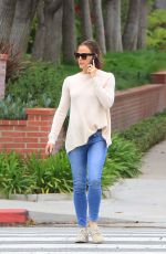 JENNIFER GARNER Out and About in Brentwood 05/02/2018