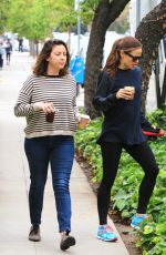 JENNIFER GARNER Out for Coffee in Brentwood 05/21/2018
