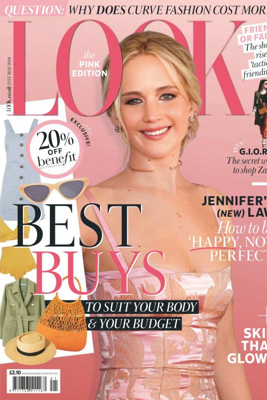 JENNIFER LAWRENCE in Look Magazine, May 2018