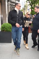 JENNIFER LOPEZ and Alex Rodrigues Out Shopping in New York 05/11/2018