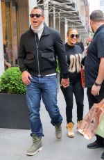 JENNIFER LOPEZ and Alex Rodrigues Out Shopping in New York 05/11/2018