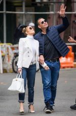 JENNIFER LOPEZ and Alex Rodriguez at Bar Pitti in New York 05/05/2018