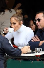 JENNIFER LOPEZ and Alex Rodriguez at Bar Pitti in New York 05/05/2018