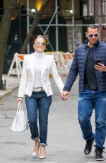 JENNIFER LOPEZ and Alex Rodriguez at Bar Pitti in New York 05/05/2018