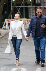 JENNIFER LOPEZ and Alex Rodriguez at Bar Pitti in New York 05/05/2018