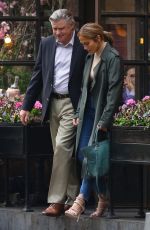 JENNIFER LOPEZ and Treat Williams on the Set of Second Act in New York 05/06/2018