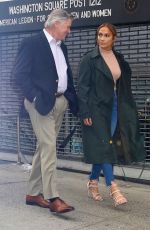 JENNIFER LOPEZ and Treat Williams on the Set of Second Act in New York 05/06/2018