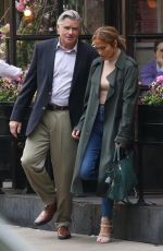 JENNIFER LOPEZ and Treat Williams on the Set of Second Act in New York 05/06/2018