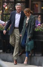 JENNIFER LOPEZ and Treat Williams on the Set of Second Act in New York 05/06/2018
