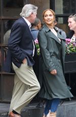 JENNIFER LOPEZ and Treat Williams on the Set of Second Act in New York 05/06/2018