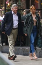 JENNIFER LOPEZ and Treat Williams on the Set of Second Act in New York 05/06/2018