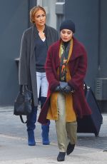 JENNIFER LOPEZ and VANESSA HUDGENS on the Se of Second Act in New York 05/06/2018