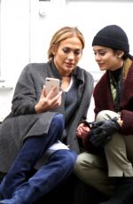 JENNIFER LOPEZ and VANESSA HUDGENS on the Se of Second Act in New York 05/06/2018