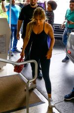 JENNIFER LOPEZ Arrives at a Gym in Miami 05/24/2018