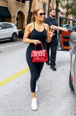 JENNIFER LOPEZ Arrives at a Gym in Miami 05/24/2018
