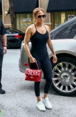 JENNIFER LOPEZ Arrives at a Gym in Miami 05/24/2018