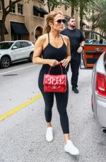 JENNIFER LOPEZ Arrives at a Hotel in Miami 05/24/2018
