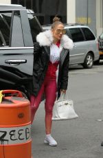 JENNIFER LOPEZ Arrives at a Studio in New York 05/12/2018