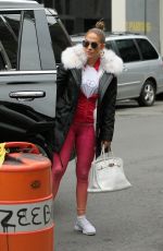 JENNIFER LOPEZ Arrives at a Studio in New York 05/12/2018
