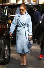 JENNIFER LOPEZ Arrives at NBC Studios in New York 05/10/2018