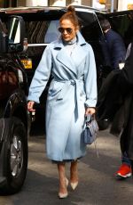 JENNIFER LOPEZ Arrives at NBC Studios in New York 05/10/2018