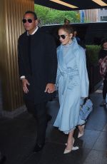 JENNIFER LOPEZ Arrives at NBC Studios in New York 05/10/2018