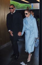 JENNIFER LOPEZ Arrives at NBC Studios in New York 05/10/2018