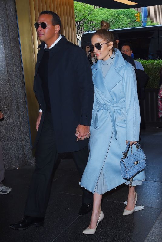JENNIFER LOPEZ Arrives at NBC Studios in New York 05/10/2018