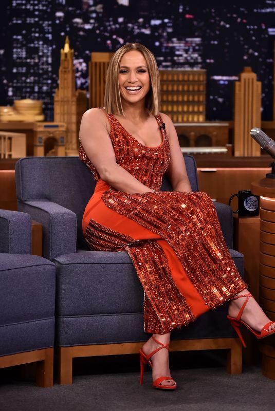 JENNIFER LOPEZ at Tonight Show Starring Jimmy Fallon 05/09/2018