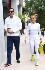 JENNIFER LOPEZ in Tights Heading to a Gym in Miami 05/23/2018