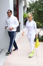 JENNIFER LOPEZ in Tights Heading to a Gym in Miami 05/23/2018