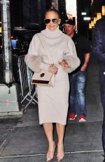 JENNIFER LOPEZ Leaves NBC Studios in New York 05/09/2018
