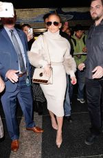 JENNIFER LOPEZ Leaves NBC Studios in New York 05/09/2018