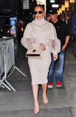 JENNIFER LOPEZ Leaves NBC Studios in New York 05/09/2018