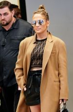 JENNIFER LOPEZ Leaves TRL in New York 05/09/2018