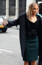 JENNIFER LOPEZ on the Set of Second Act in New York 05/06/2018