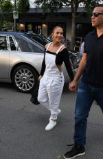JENNIFER LOPEZ Out for Dinner in Miami 05/04/2018