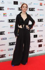 JESS GLYNNE at LGBT Awards 2018 in London 05/11/2018