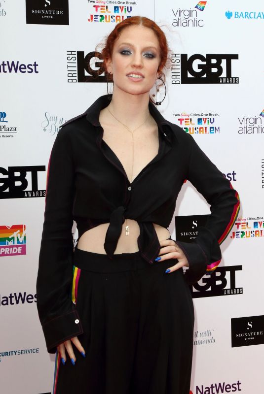 JESS GLYNNE at LGBT Awards 2018 in London 05/11/2018
