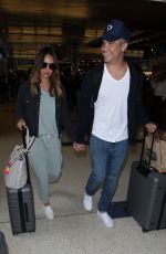 JESSICA ALBA and Cash Warren at Los Angeles International Airport 05/02/2018