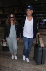 JESSICA ALBA and Cash Warren at Los Angeles International Airport 05/02/2018