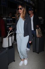 JESSICA ALBA and Cash Warren at Los Angeles International Airport 05/02/2018
