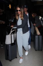 JESSICA ALBA and Cash Warren at Los Angeles International Airport 05/02/2018