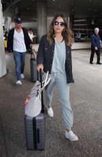 JESSICA ALBA and Cash Warren at Los Angeles International Airport 05/02/2018
