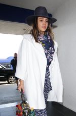 JESSICA ALBA at LAX Airport in Los Angeles 04/29/2018