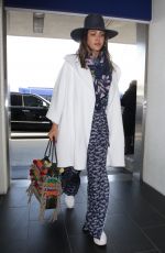 JESSICA ALBA at LAX Airport in Los Angeles 04/29/2018